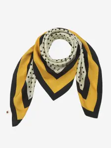 Beau Design Polka Dot Printed Scarf
