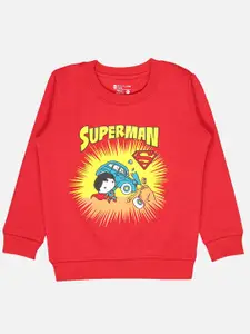 Bodycare Kids Infant Boys Superman Printed Fleece Sweatshirt