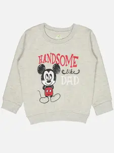 Bodycare Kids Infant Boys Mickey Mouse Printed Fleece Sweatshirt