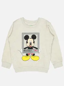 Bodycare Kids Boys Mickey & Friends Printed Pullover Fleece Sweatshirt