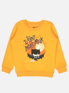 Bodycare Kids Infant Boys Typography Printed Fleece Sweatshirt