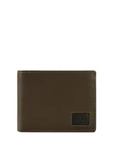 Eske Textured Leather Two Fold Wallet