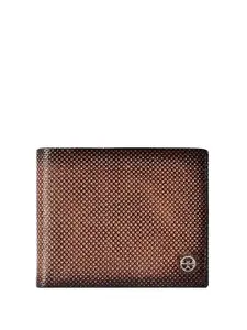 Eske Men Textured Leather Two Fold Wallet