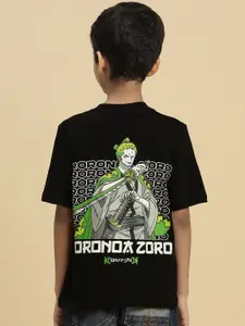 Kids Ville Boys One Piece Anime Printed Cotton T-Shirt