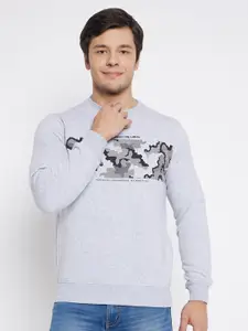 98 Degree North Graphic Printed Long Sleeves Pullover