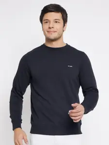 98 Degree North Round Neck Long Sleeves Fleece Pullover