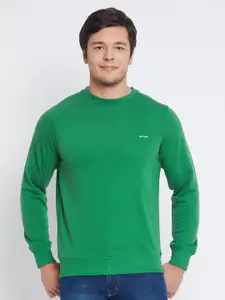 98 Degree North Round Neck Long Sleeves Fleece Pullover