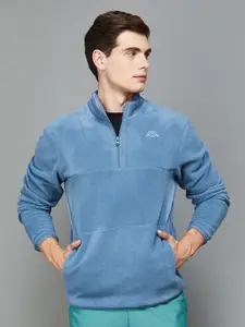 Kappa Mock Collar Pullover Sweatshirt