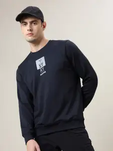 Technosport Typography Printed Antimicrobial Long Sleeves Pullover