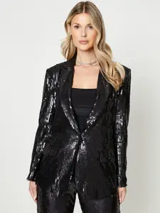 DOROTHY PERKINS Sequin Single Breasted Blazer