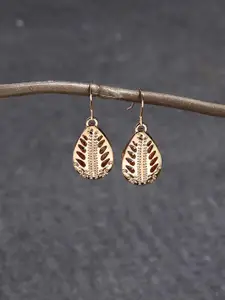 Accessorize Leaf Shaped Drop Earrings