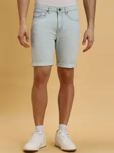 FOREVER 21 Men Mid Rise Denim Shorts