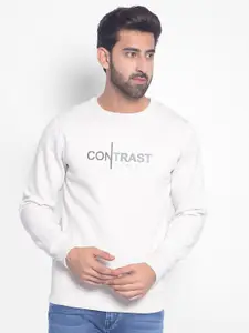 Crimsoune Club Typographic Printed Sweatshirt