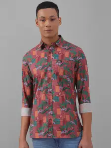 Allen Solly Floral Printed Pure Cotton Casual Shirt