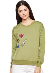 BAESD Graphic Printed Fleece Pullover Sweatshirt