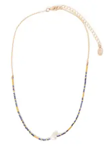 Accessorize Gold-Plated Beaded Necklace