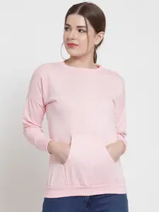 BAESD Drop-Shoulder Fleece Pullover Sweatshirt