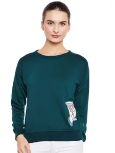BAESD Embroidered Fleece Pullover Sweatshirt
