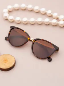 Ted Smith Women Lens & Cateye Sunglasses With Polarised Lens