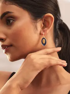 Rubans Voguish Gold Plated Drop Earrings