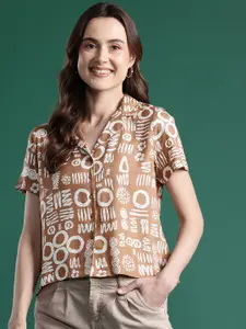 DressBerry Printed Casual Shirt