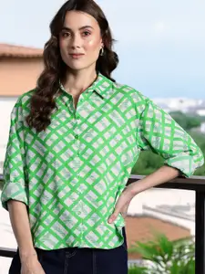 DressBerry Bizwear Women Printed Casual Shirt