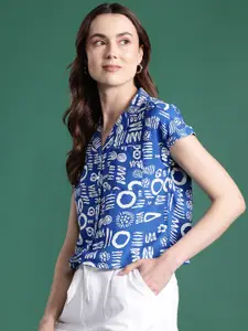 DressBerry Geometric Printed Casual Shirt