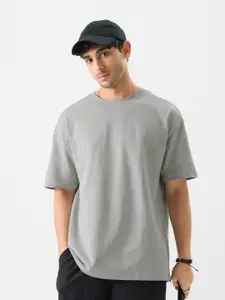 The Souled Store Men Pure Cotton Oversized T-shirt