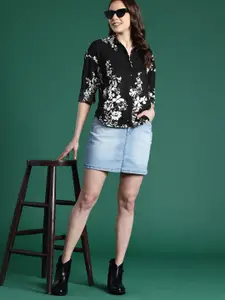 DressBerry Women Floral Printed Casual Shirt