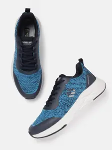 Woodland Men Mesh Woven Design Running Shoes