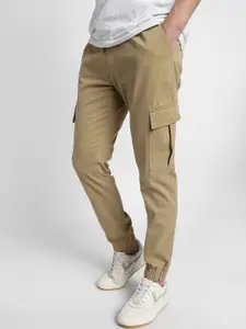 Dennis Lingo Men Smart Mid-Rise Slim Fit Cargos