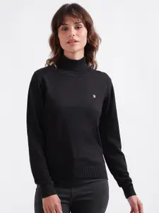 Iconic Turtle Neck Pure Cotton Pullover
