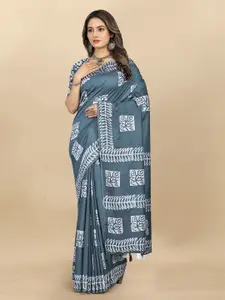 DIVASTRI Batik Printed Pure Cotton Saree
