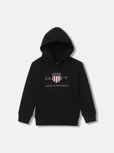 GANT Boys Embroidered Hooded Pullover Sweatshirt