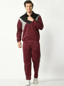 BAESD Colourblocked Zip-Front Tracksuit