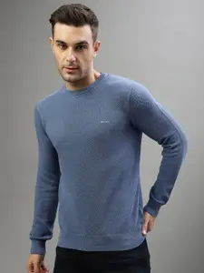 GANT Round Neck Pure Cotton Pullover Sweater