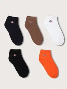 GANT Boys Pack Of 5 Ankle -Length Socks