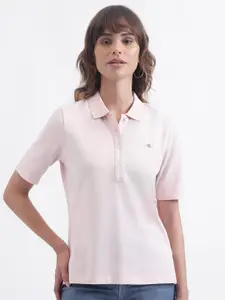GANT Polo Collar Slim Fit Pure Cotton T-shirt