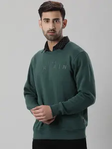 Indian Terrain Typography Printed Sweatshirt