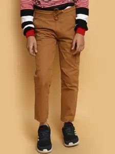 V-Mart Boys Mid-Rise Smart Cargo Trousers
