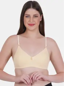 Reveira Non-Wired Non Padded Dry Fit Seamless Everyday Bra With All Day Comfort