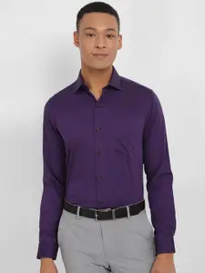 Allen Solly Slim Fit Spread Collar Pure Cotton Formal Shirt