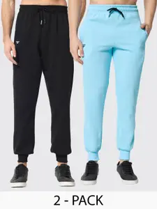 FFLIRTYGO Men Pack Of 2 Fleece Slim Fit Joggers