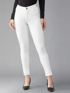 BAESD Women Skinny Fit High-Rise Stretchable Jeans
