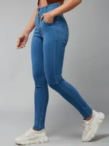 BAESD Women Skinny Fit High-Rise Stretchable Jeans