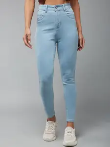 BAESD Women Skinny Fit High-Rise Stretchable Jeans