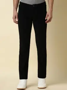 Allen Solly Men Plain Slim Fit Regular Trousers