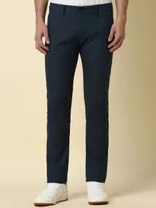 Allen Solly Men Slim Fit Mid-Rise Casual Trousers