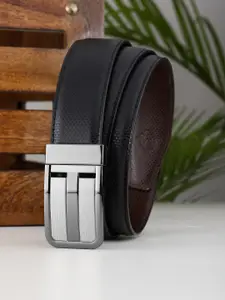 ZEVORA Men Leather Reversible Belt