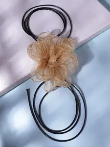 Rubans Voguish Floral Choker Necklace